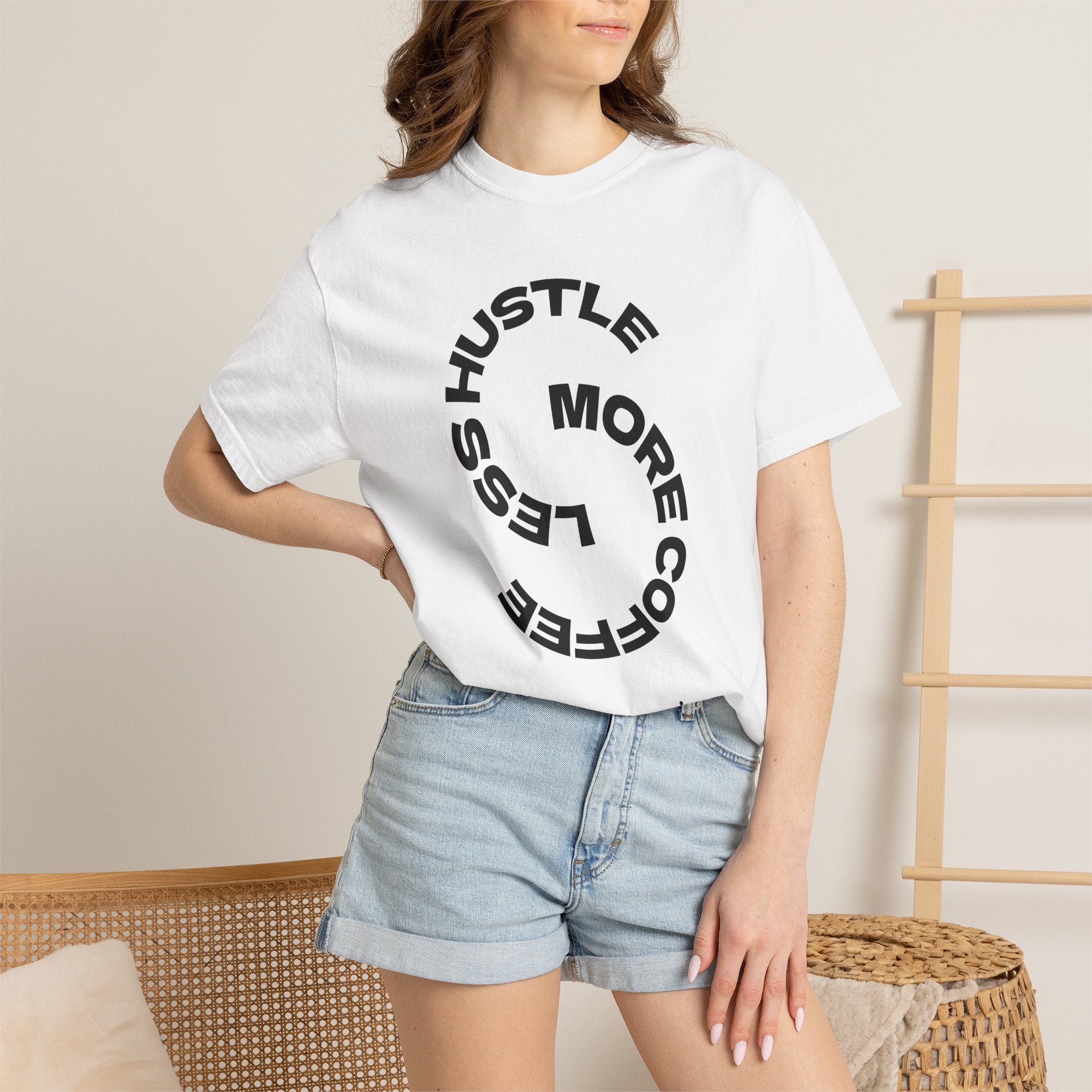 Less Hustle, More Coffee T-Shirt