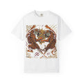 Tiger Clash Graphic T-Shirt — Vintage Fighting Tigers Design