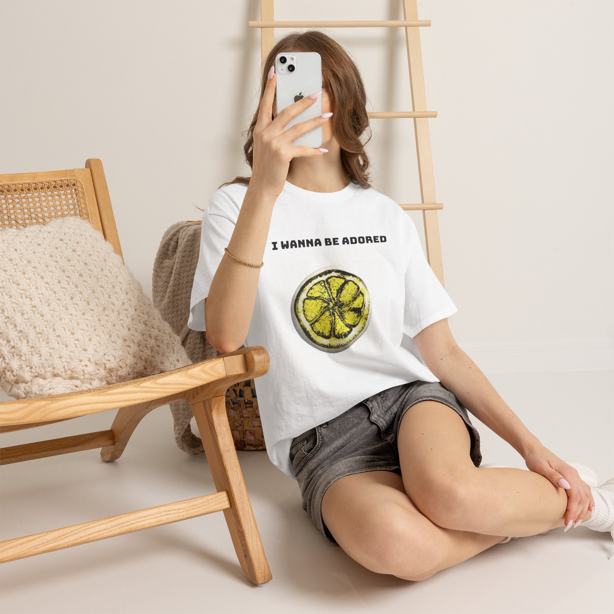I Wanna Be Adored Lemon Tee