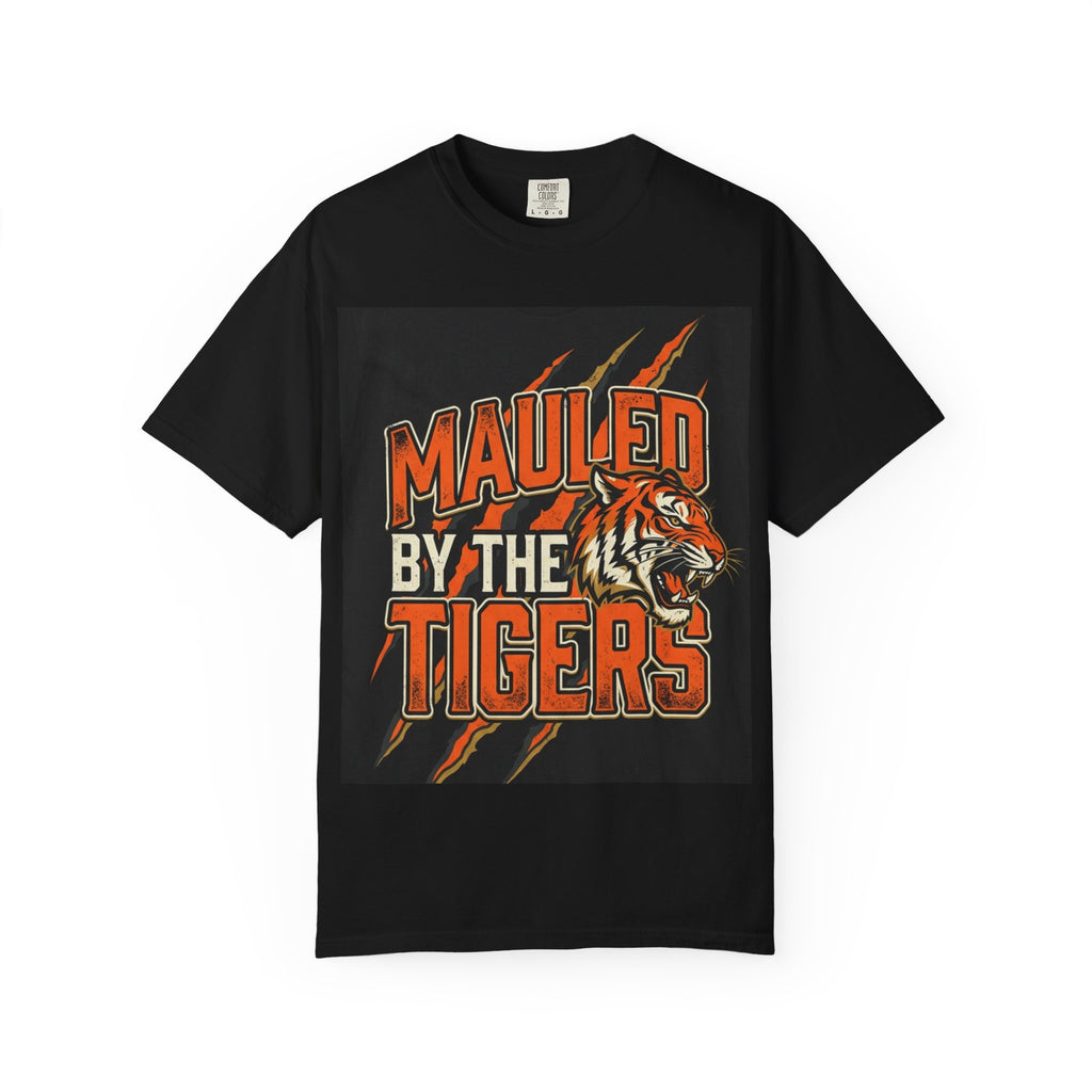 'Mauled by the Tigers' Tiger Graphic T-Shirt